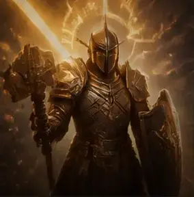 Paladin build hero art