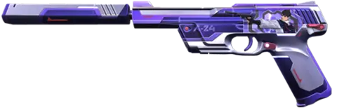 VALORANT GO! Vol. 3 Ghost — Riot's render