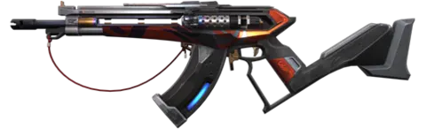 Holo Meridian Vandal — Riot's render