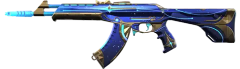 Starlit Odyssey Vandal — Riot's render